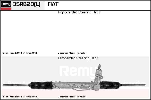 DELCO REMY Ohjausvaihde DSR833L